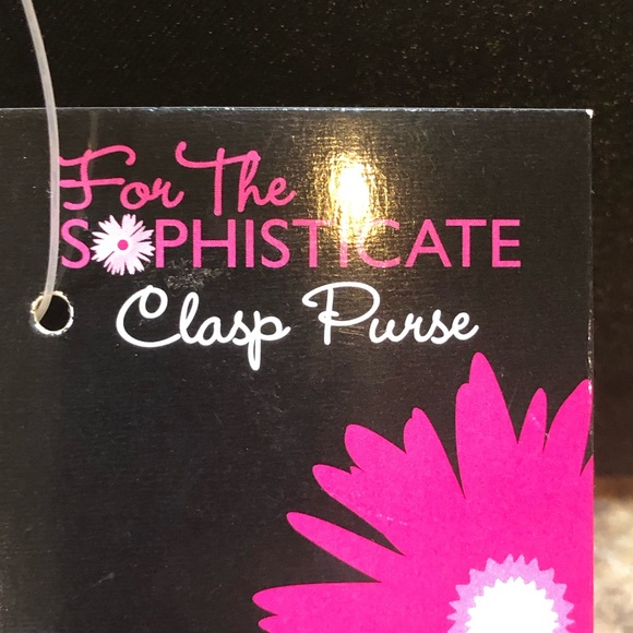 New “For The S🌸PHISTICATED” Clasp Purse - Picture 6 of 9